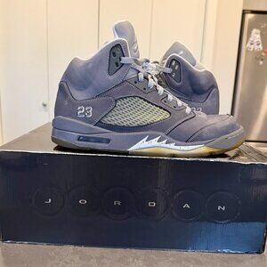 Jordan 5 "Wolf Grey" 2011 release. Stored in original box with trees and liners.